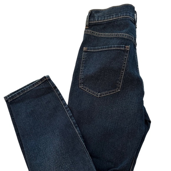 Express NWT Slim Super High Rise Distressed Ripped Knees Jeans - Picture 4 of 7